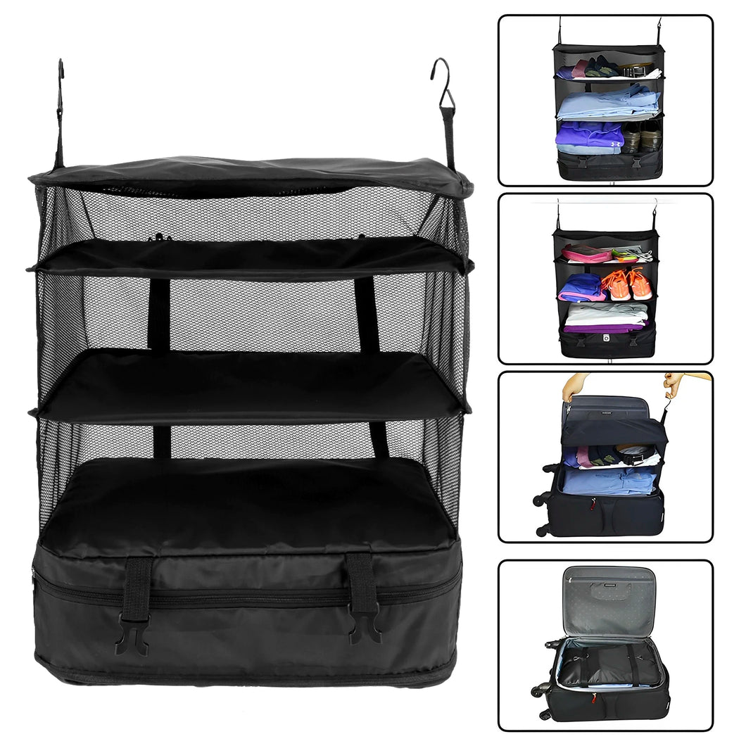 3-Shelf Hanging Travel Organizer